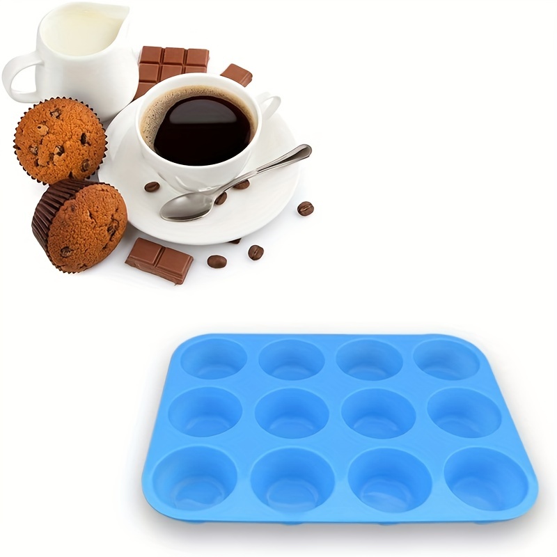 Silicone Mini Muffin Pan, Bpa-free, 12 Cups Regular Mold, Perfect For  Homemade Muffins, Cupcakes, , Tarts, Etc - Temu