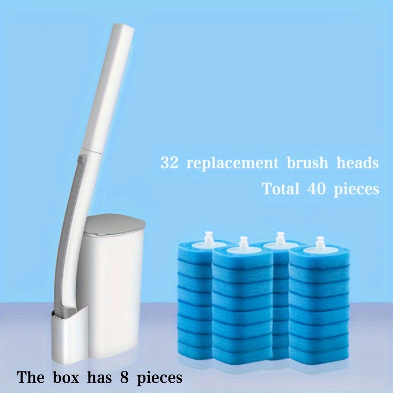 Vertical Toilet Brush Bathroom Cleaning Tools Long Handled - Temu