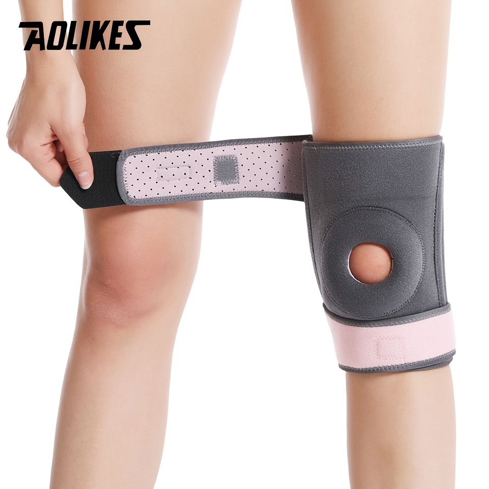 Knee Braces with Side Stabilizers Adjustable Knee Compression Support Brace  Discomfort Relief Brace