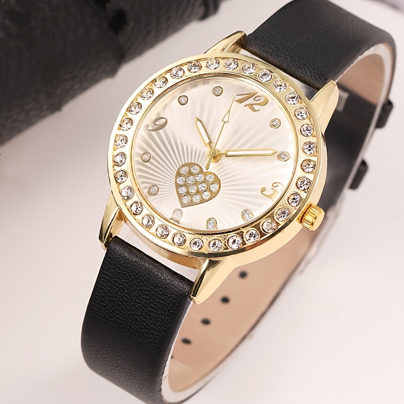Correa Cuero Reloj Reloj Cuarzo Mujer Moda Relojes Elegantes