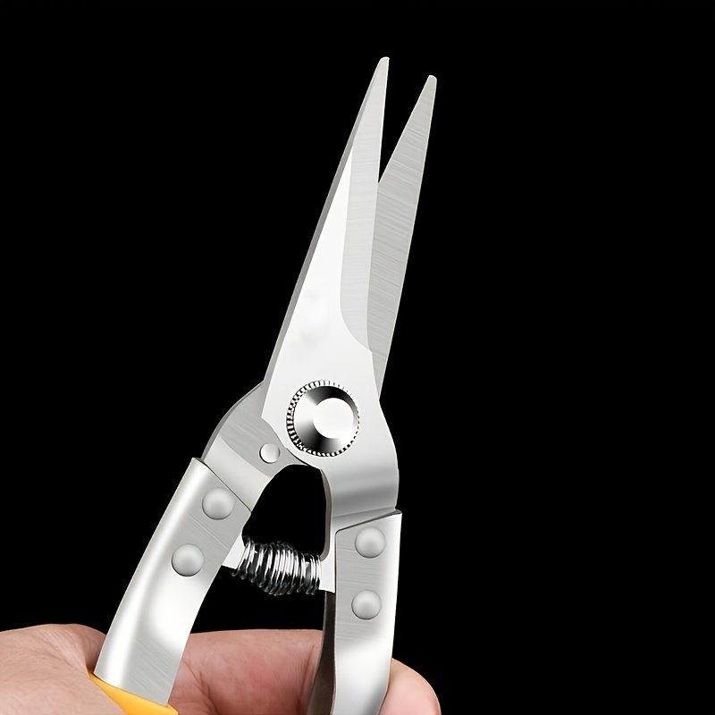 Old Antique Metal Cutting Scissors Locksmith Tin Snips Tool Garantirt Extra  OEC