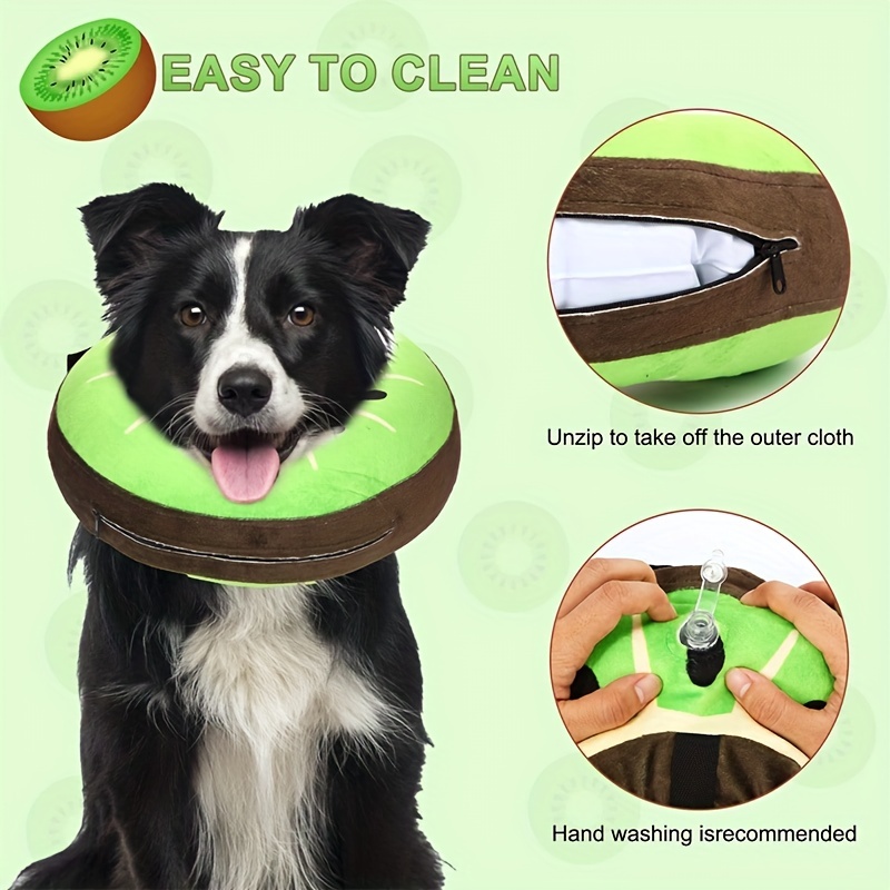 in Hand Adjustable Pet Recovery Collar Comfy Cat Cone Soft Edge