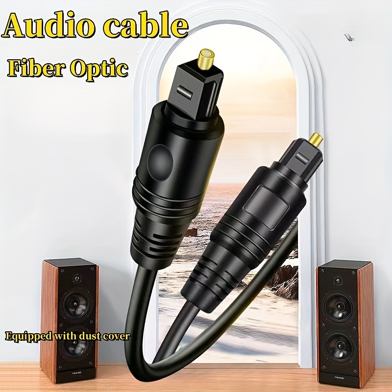 Câble Audio Optique Câble À Fibre Optique [S/PDIF] Avec - Temu Belgium
