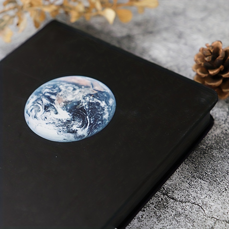 A5 The little prince black paper black paper inner page creative blank  black card diary notebook DIY hand-painted hand book