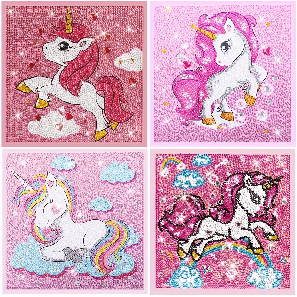 Unicorn Lantern Kit for Kids w Fairy Lights - Unicorn Painting Kit for  Girls - Light Up Paint Kit for Kids - Unicorn Room Decor for Girls Bedroom  