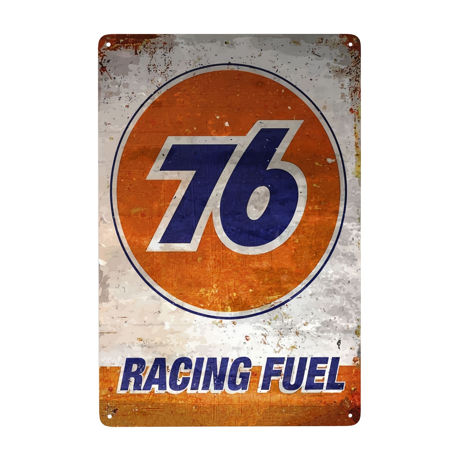 Racing Fuel Sign 8inch 12inch for Garage, Bar, Man Cave