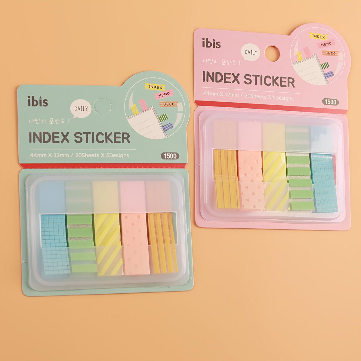 700 Pcs Sticky Tabs, 2 Sizes Flags Index Tabs Sticky Notes