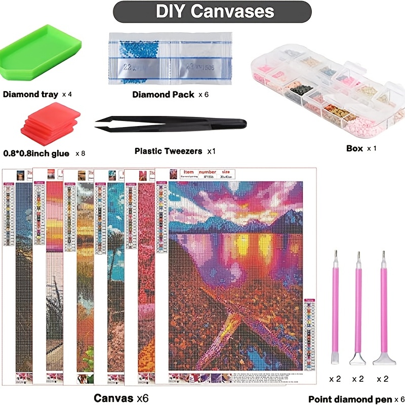 5d Diamond Painting Kits Diy Full Drill Diamond Art Kits For - Temu