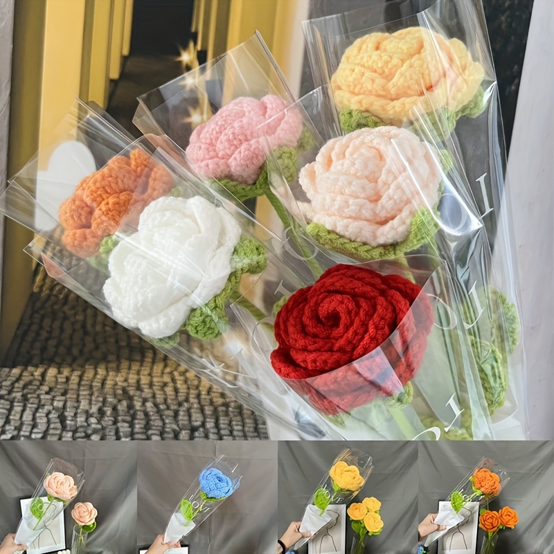 Flores artificiales para la decoración de flores artificiales arreglos de  flores creativas bodas románticas, aniversarios de flores falsas ramos