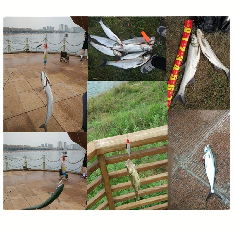 Fishing Lures Set Metal Spoons Hard Bait Sea Lake Fishing - Temu