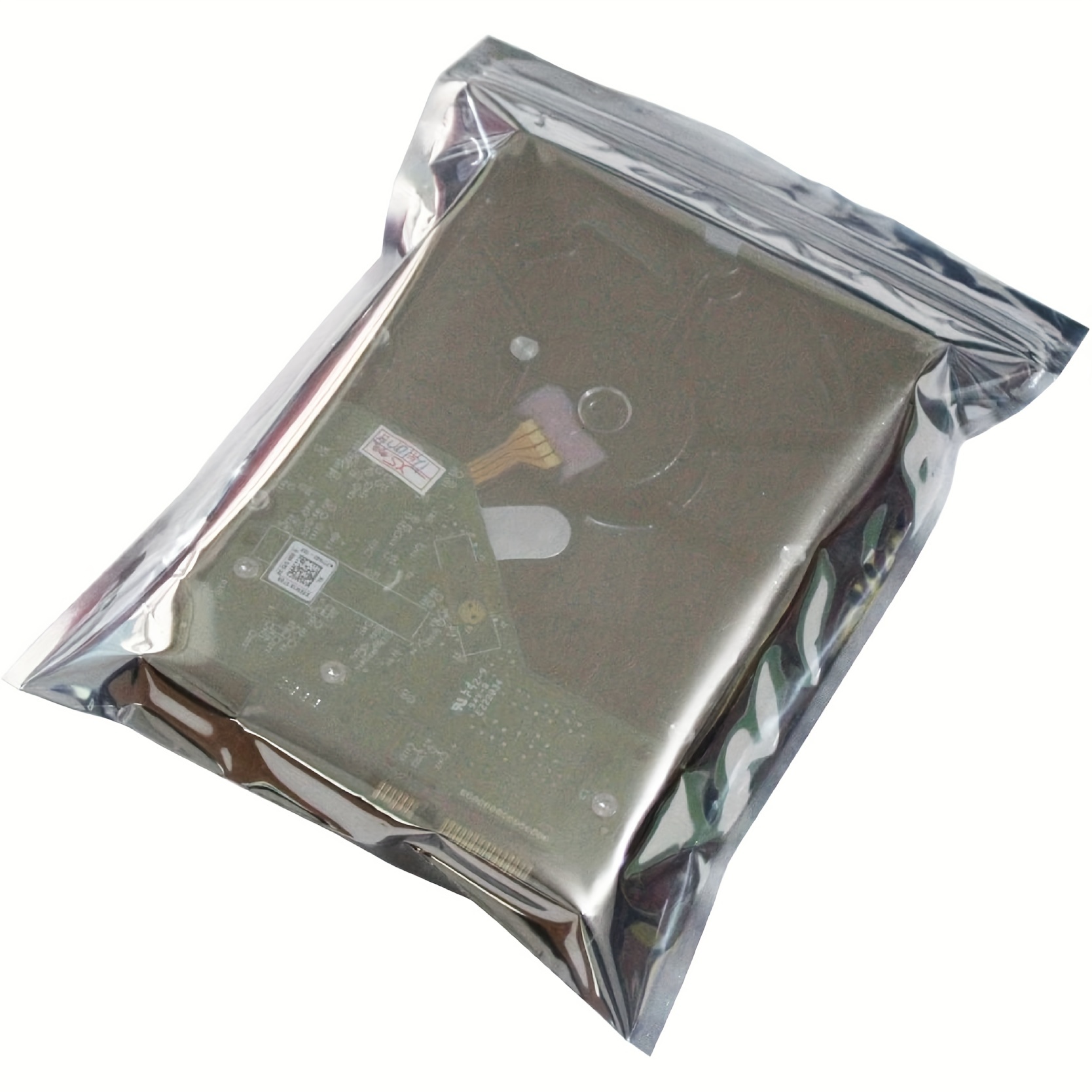 Sacs antistatiques, sacs Esd premium, 120pcs tailles mixtes sacs  refermables antistatiques pour disque dur 3.5, disque SSD 2.5 avec  étiquettes, blindage Esd B