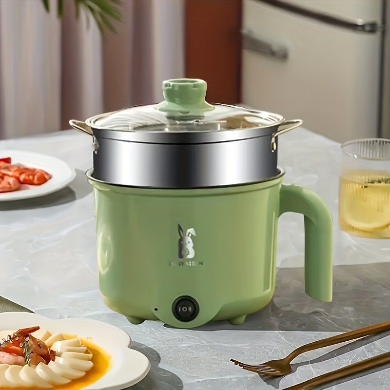 1.8L Electric Cooking Pot Multifunctional Non-stick Pan Household