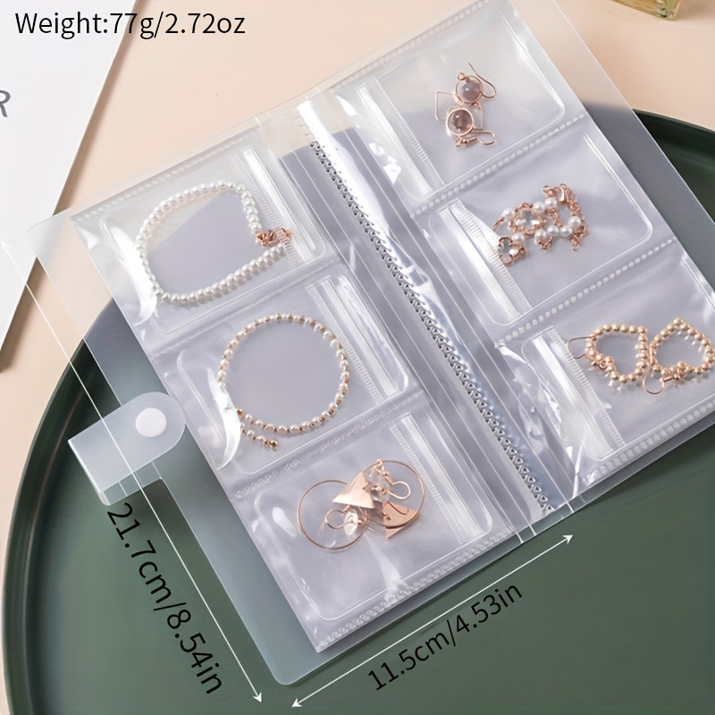 Dustproof Jewelry Bag Small Clear Pouch For Rings Earrings - Temu