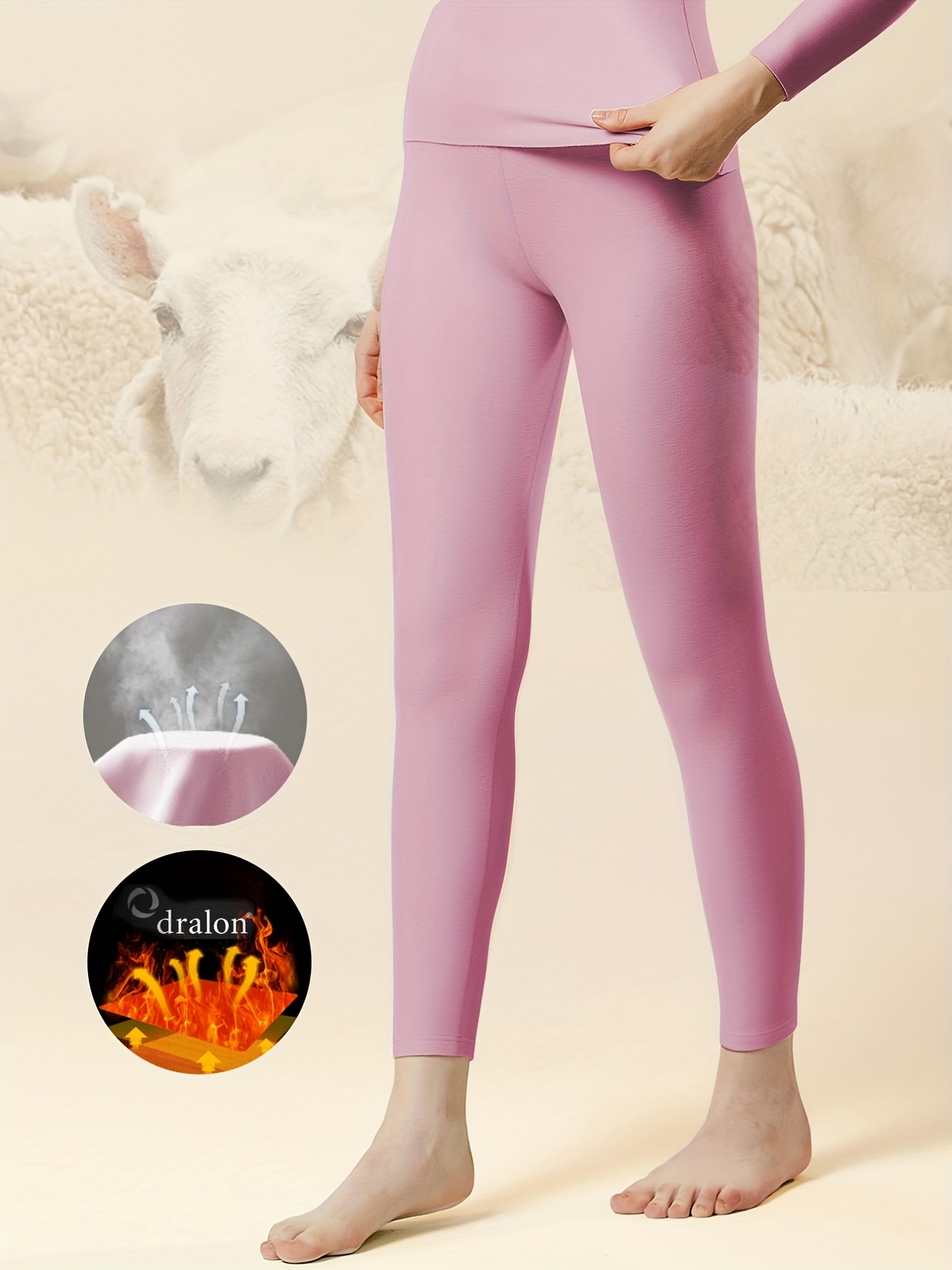 Fuzzy Thermal Pants Soft Comfy Slim Elastic Lined Pants - Temu Canada
