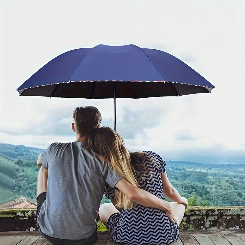 Tragbarer Reiseschirm – regenfester Regenschirm, robuster und