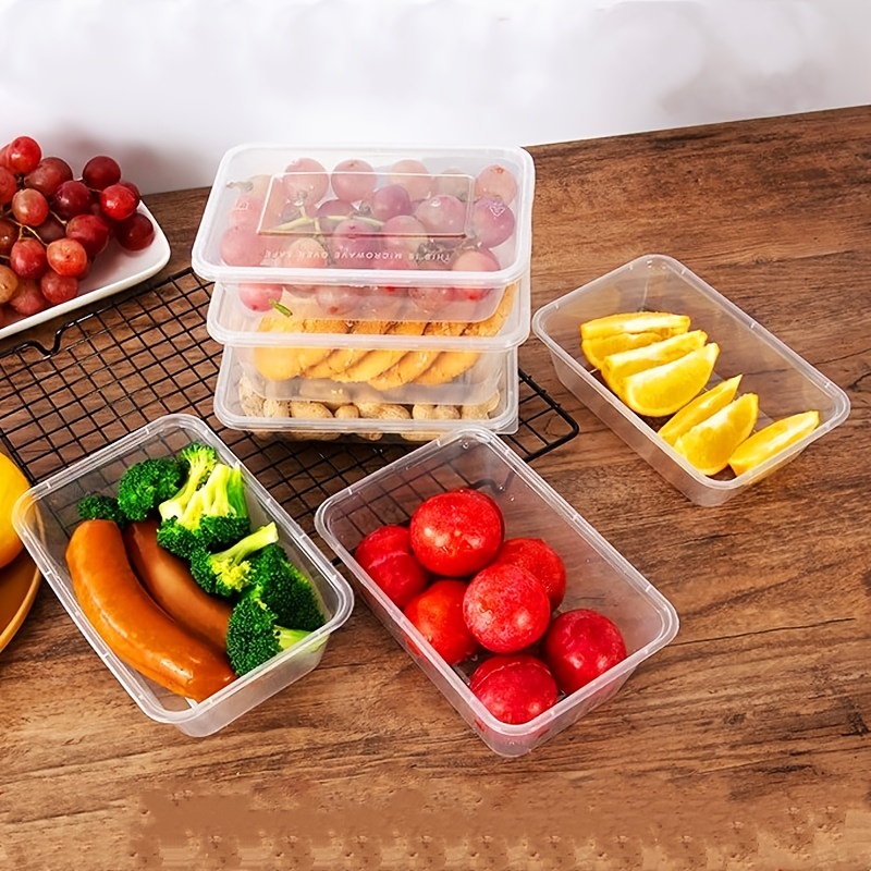 Disposable Thickened Plastic Takeaway Bento Box Container