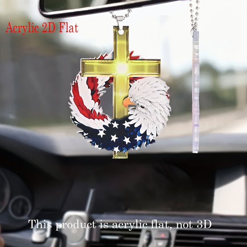 Kreuz Autoanhänger Hängendes Ornament Christliches Auto Innenraum