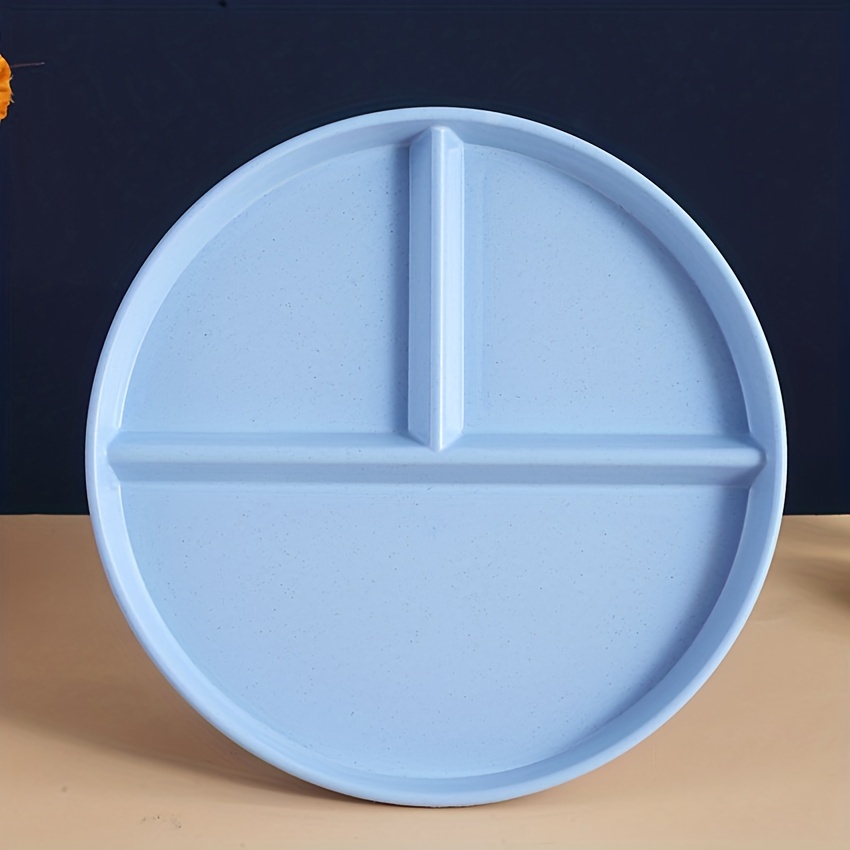 Bariatric Portion Control Plate, Plastic Compartment Plate