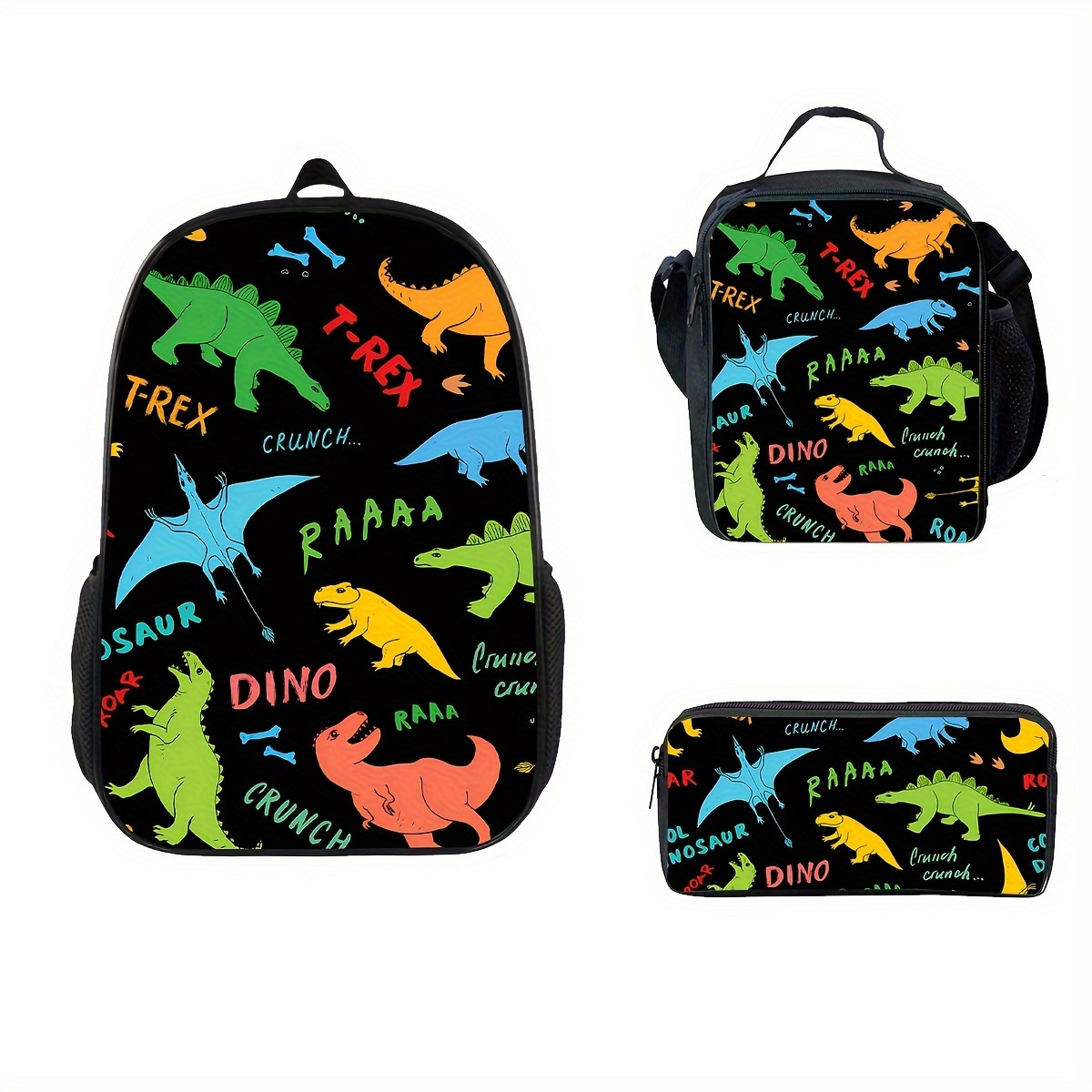 3 Unids/set Mochila Transparente Dinosaurio Niños Niñas - Temu Chile