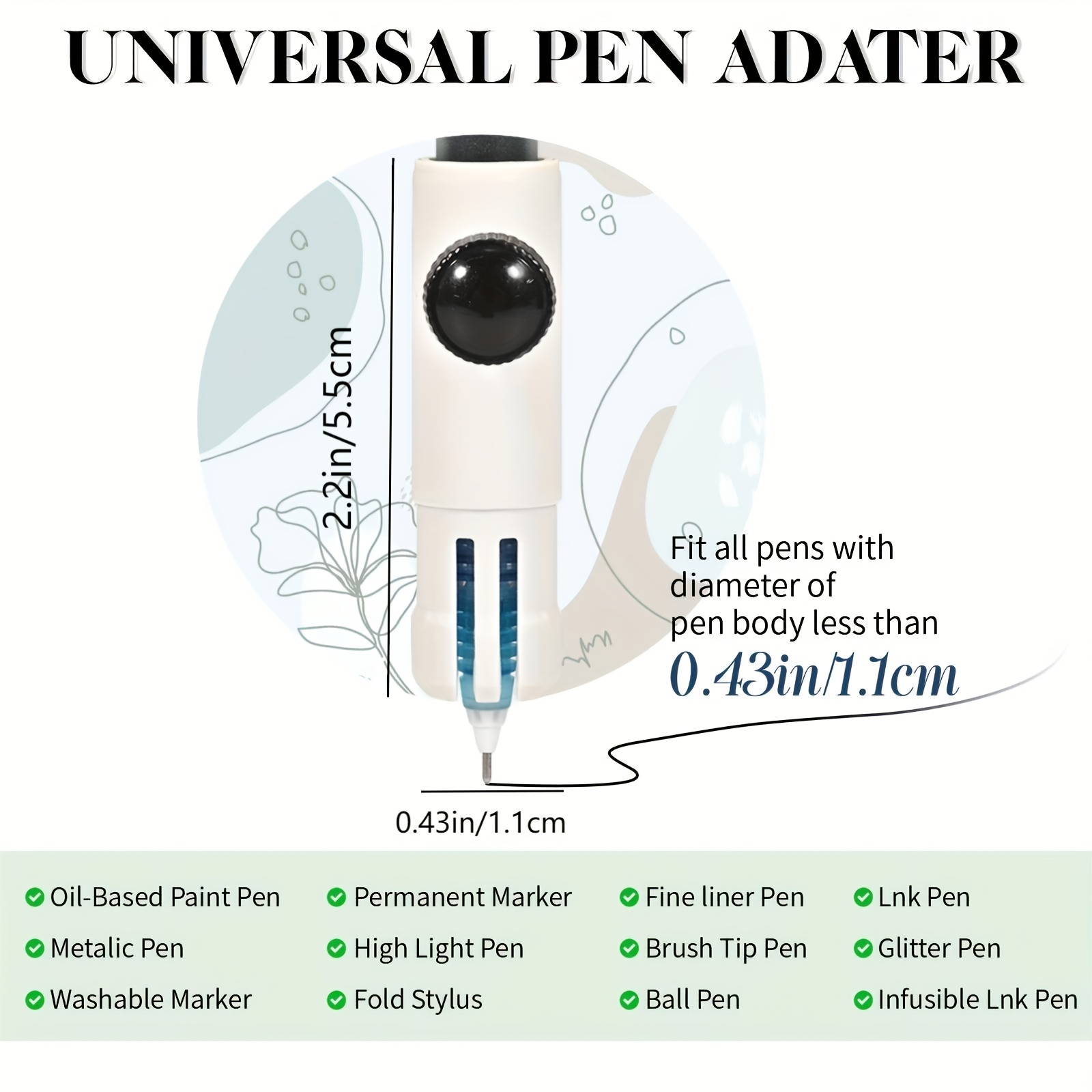 Pen Adapter Set Compatible With Cricut Explore Air - Temu