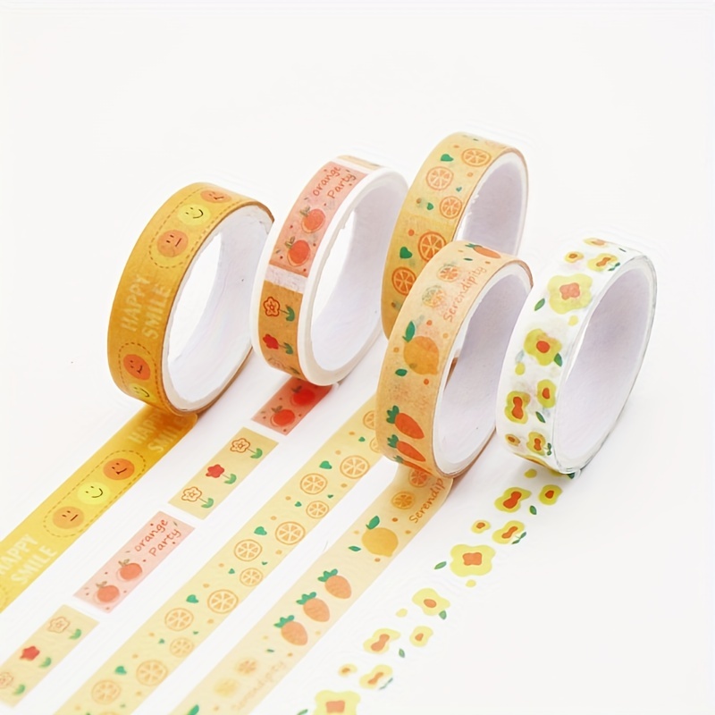 Washi Masking Tape Kawaii, Kawaii Adhesive Tape Set