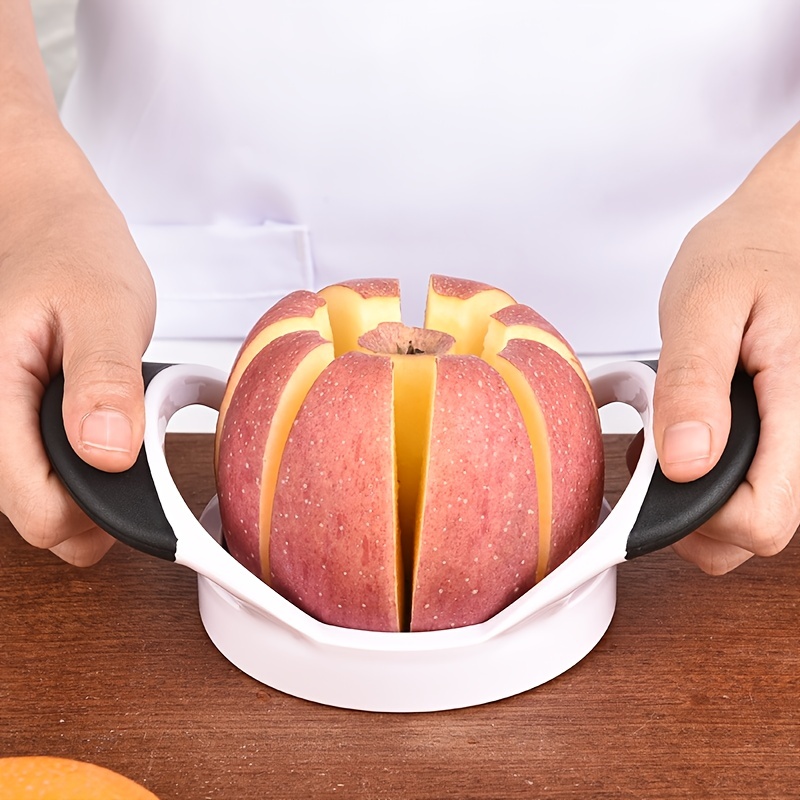 SteeL Apple Divider by OXO :: sharp, stainless steel blades to easily core  and slice with ease