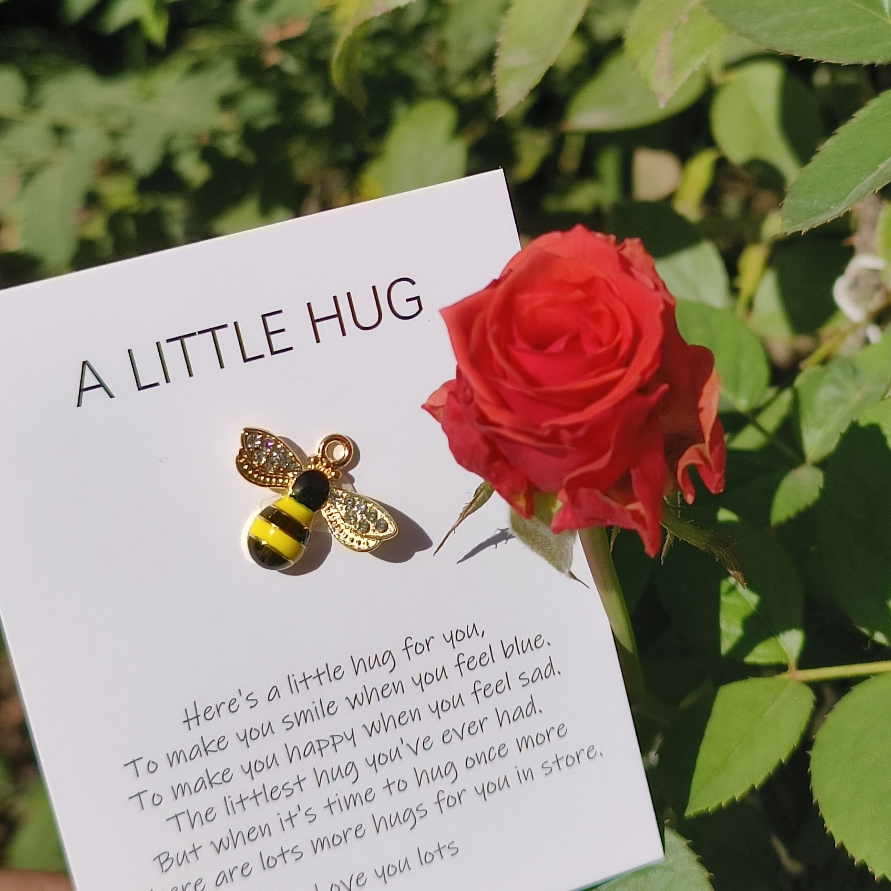 Bee Happy Little Pocket Hug Positivity Encouragement Gift - Temu