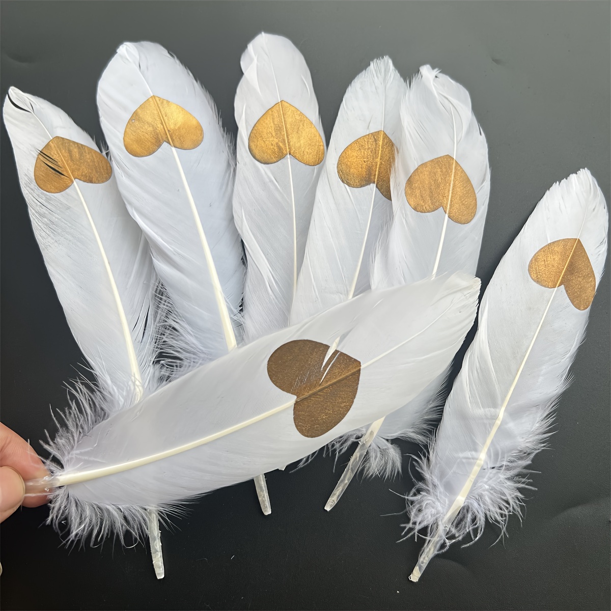Diy Feathers Natural Goose Feathers For Diy Wedding - Temu