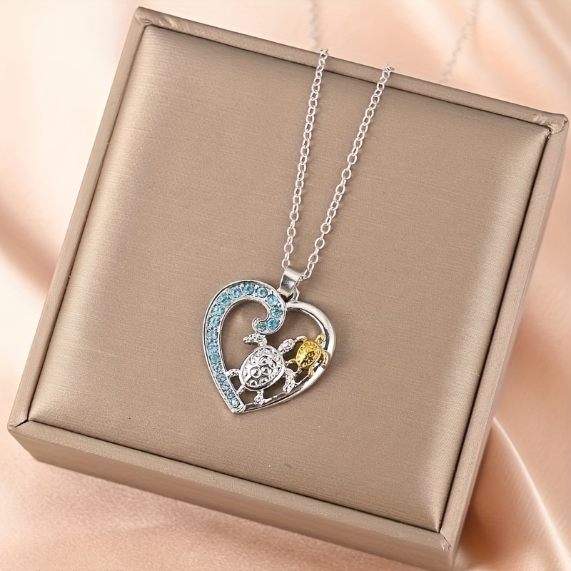 Sea Turtle Animal Necklace Men's & Women's Pendant