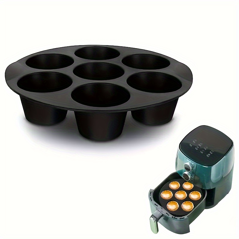 1pc 7 cavity Silicone Muffin Cake Cup Accessoire Pour - Temu France