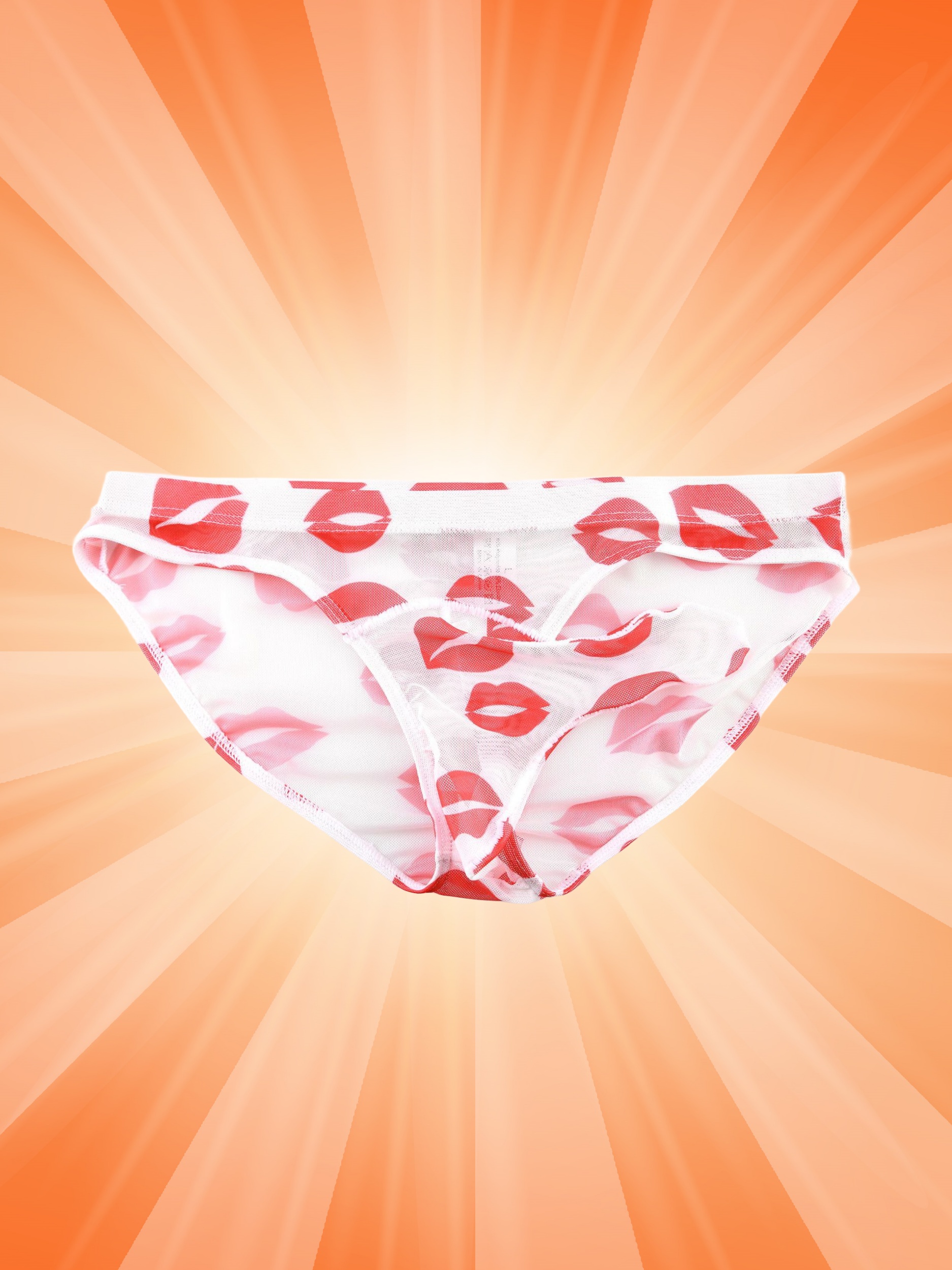 Men's Underwear, Jacquard Mesh Hole Semi-transparent Briefs, Sexy  Underpants, Breathable Comfy Stretchy Panties
