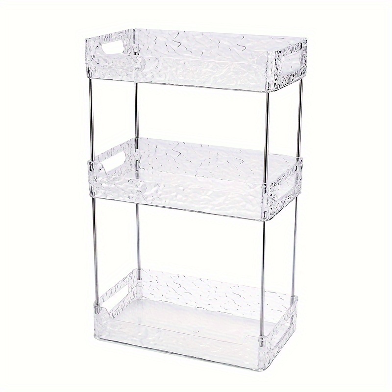 Corner Organizer Multi-layered Storage Box with Transparent