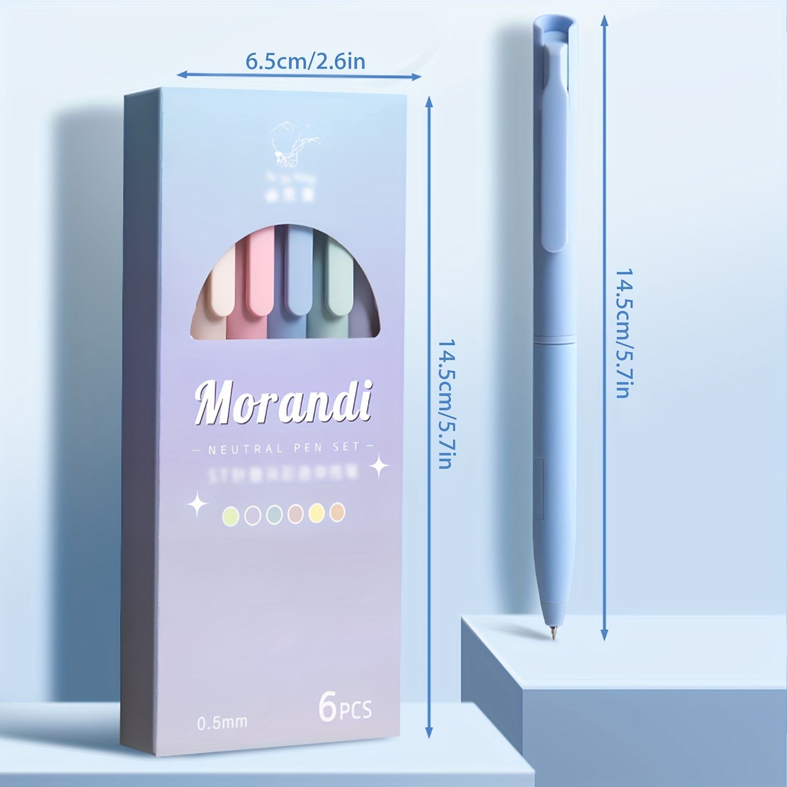 Morandi Colorful Ink Pens Fine Point Smooth Writing Pens - Temu