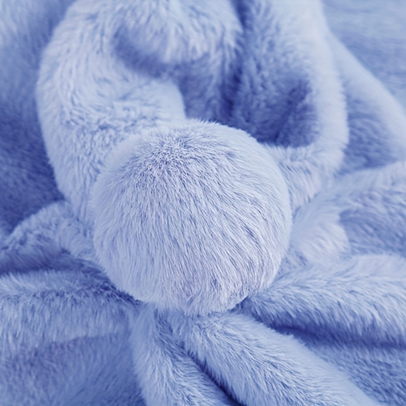 Fur Fabric By The yard for Coats Bags Clothing Sewing Imitation Rabbit  Thickened Plush Diy Winter Plain Red Blue Cloth Encrypted