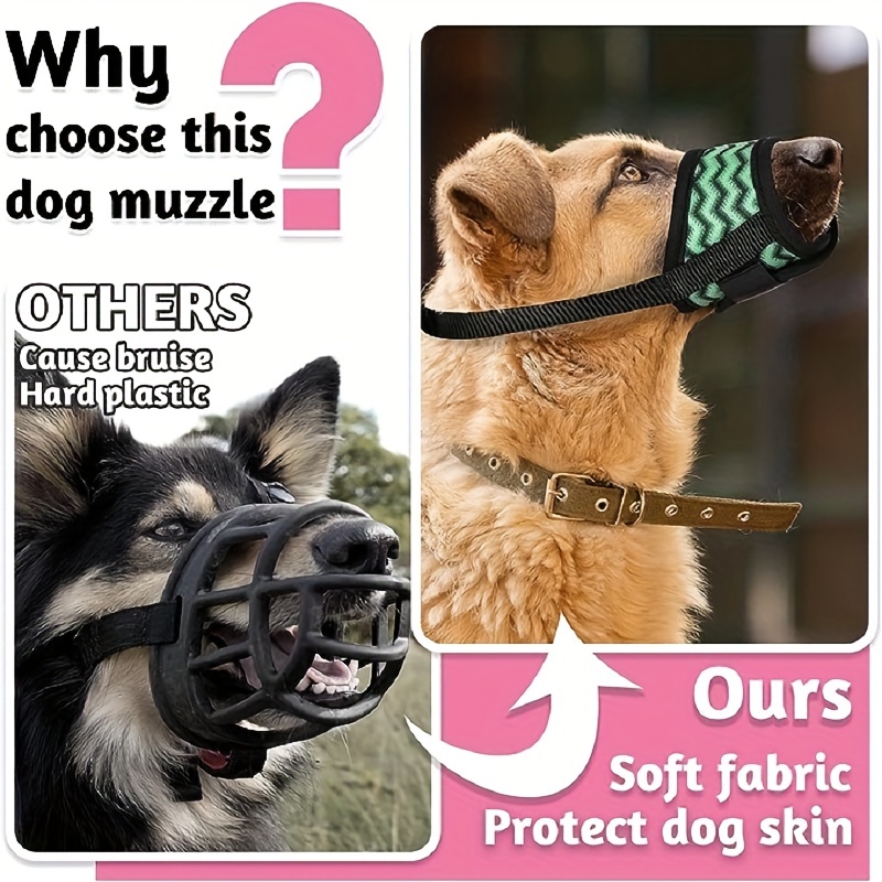 Non barking outlet muzzle