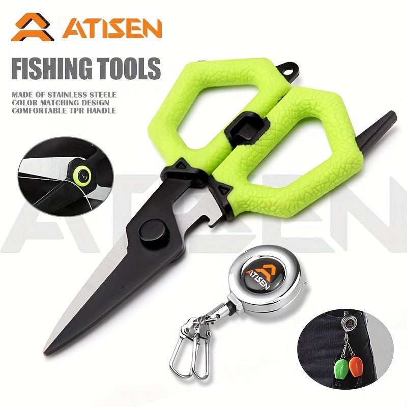 Fishing Scissors Stainless Steel Multifunctional - Temu