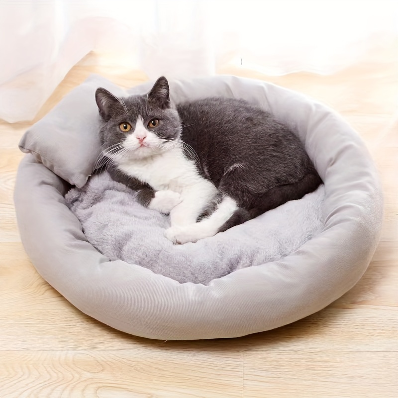 Cama cheap felpa gatos