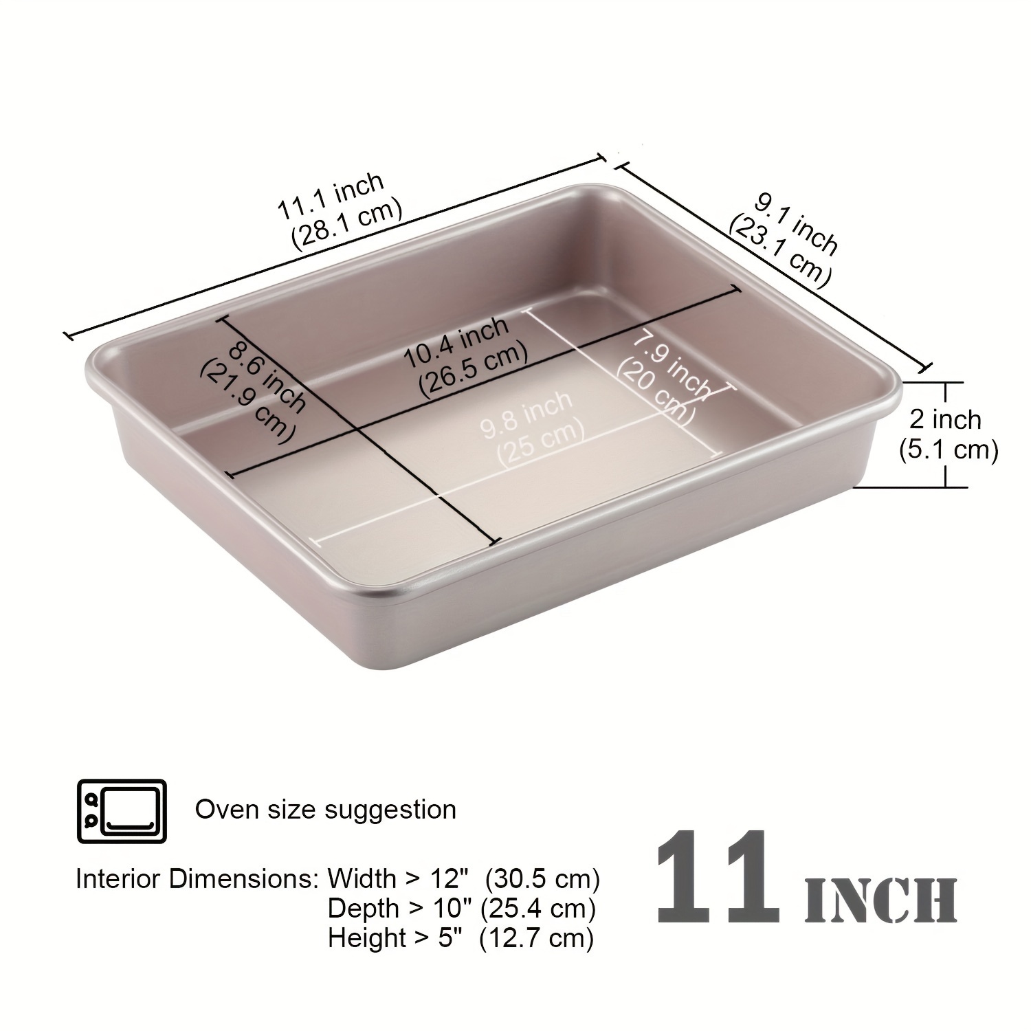 1pc, Deep Baking Sheet, Baking Pan With Double Handles, Non-Stick Carbon  Steel Cookie Sheet, Grilling Trays, Oven Accessories, Baking Tools, Kitchen  G