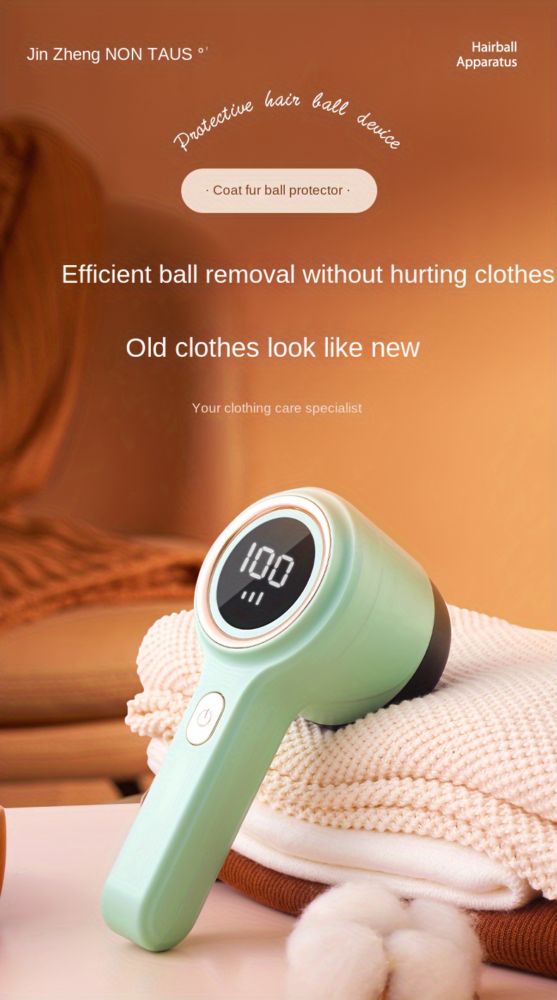 Say Goodbye To Lint Balls Fuzz Rechargeable Portable - Temu