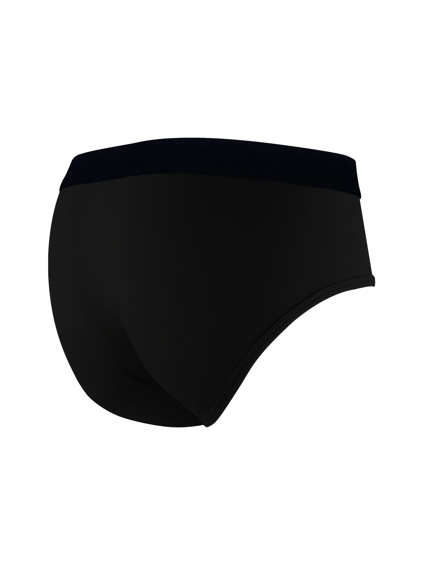 3pcs Men's Soft Breathable Comfy Cotton Underwear Sport Briefs With U Pouch