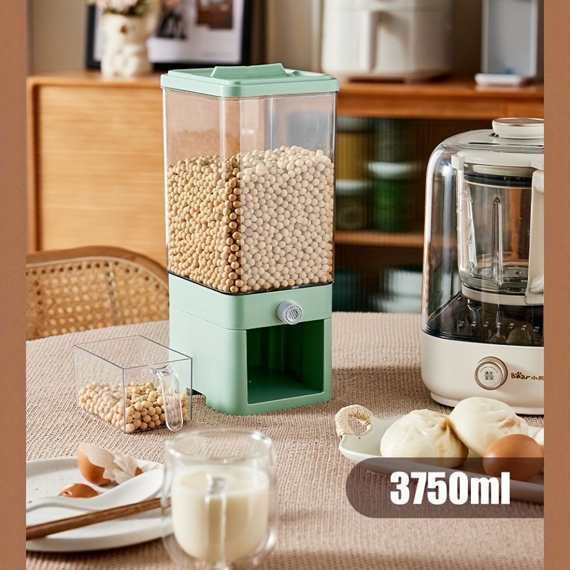 Food Containers Grain Tanks Grain Plastic Storage Tank Single Transparent  Vacuum Moisture Proof Fresh-Keeping Storage Sealed Tank, Kitchen Sealed Jar