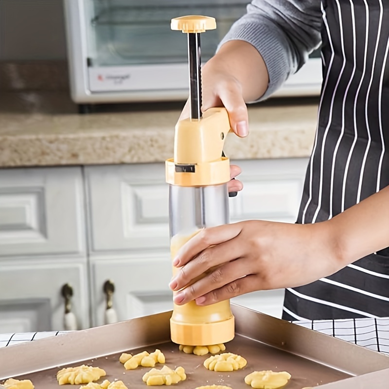 Plastic Cookie Machine Kit Biscuit Cookie Press Gun Kit - Temu