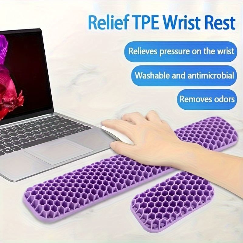 Keyboard Wrist Rest Desk Accessories Women Office Ergonomic - Temu