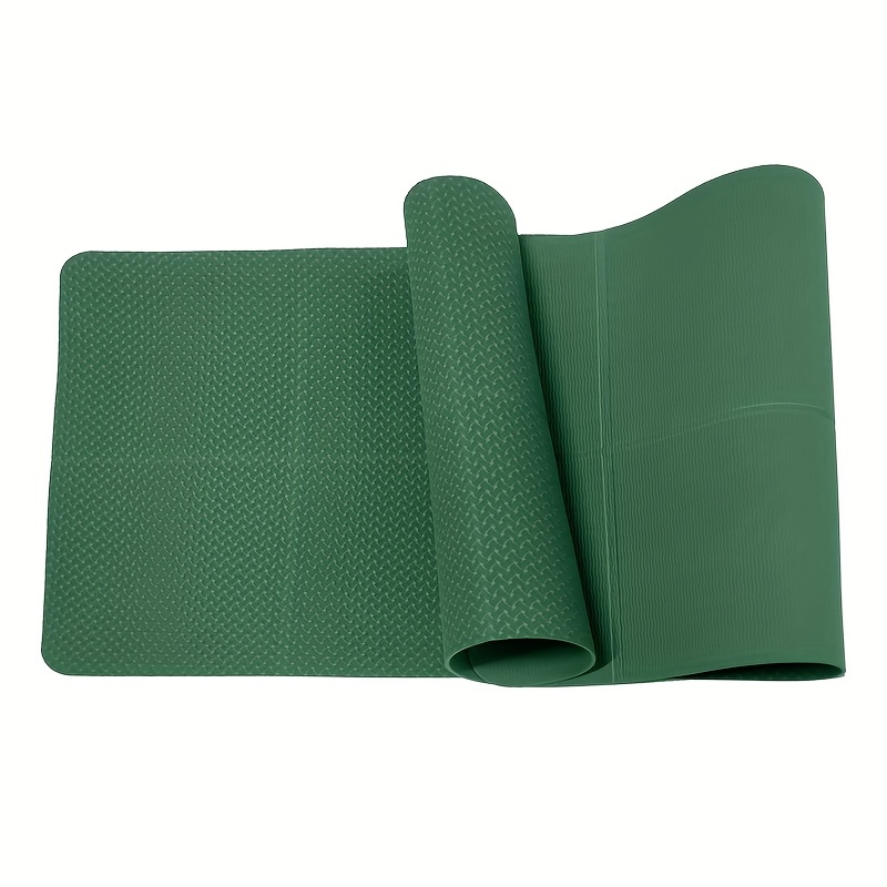 Foldable Thick Yoga Mat Eco-Friendly Portable Travel Yoga Mat Pilates Mat  PVC Non-Slip Exercise Mat for Men/Women 