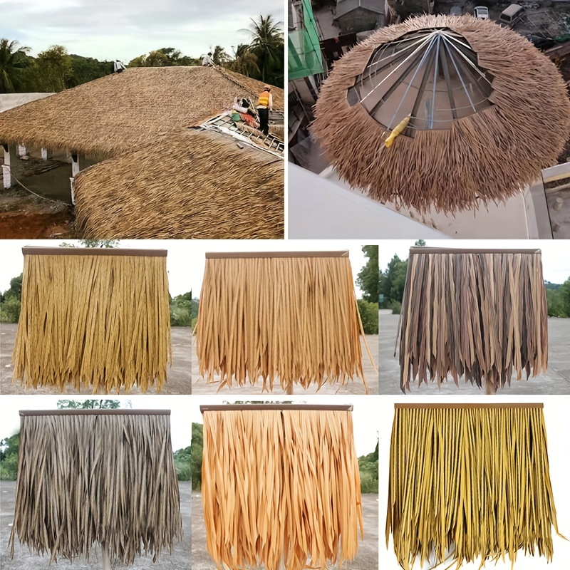  Palm Thatch House Fake Straw Simulation Thatch Roof