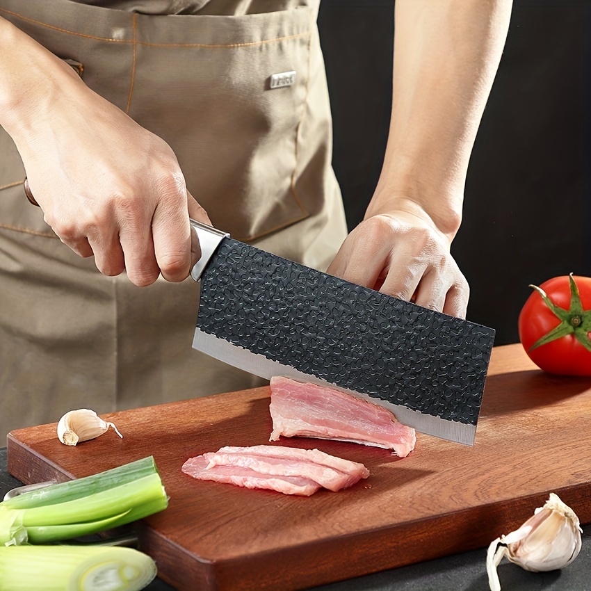 Santoku Meat Temu - Germany Knife Kitchen Paring Cleaver And Knife Set