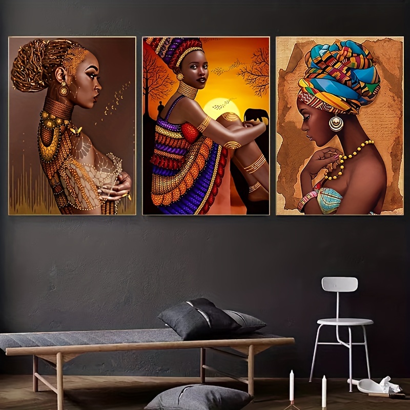 African American Black Girl Woman Wall Decor Gift Art Prints Gift For Women  Teen Tween Girl Room Inspirational Posters, Home, Office, Bedroom, Dorm Or  Cubicle (afro Puff Girl), No Frame - Temu