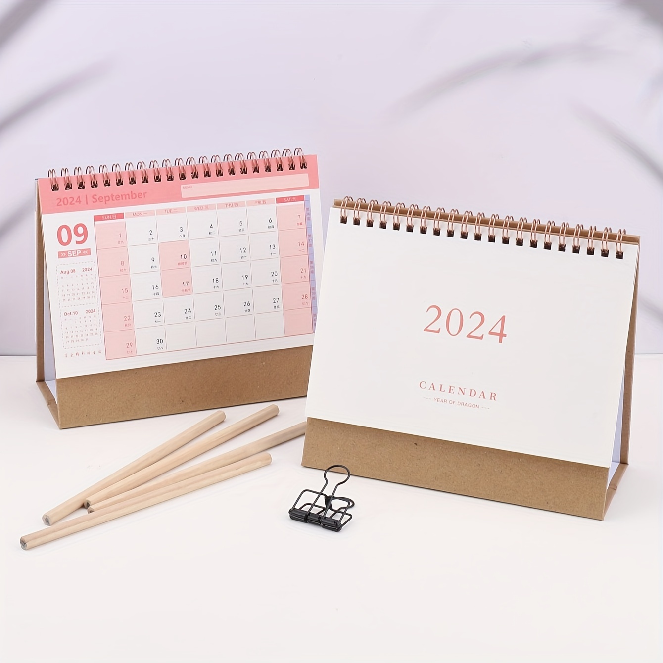 2023 2024 Year Of Work Punching Card Note Taking Calendar - Temu