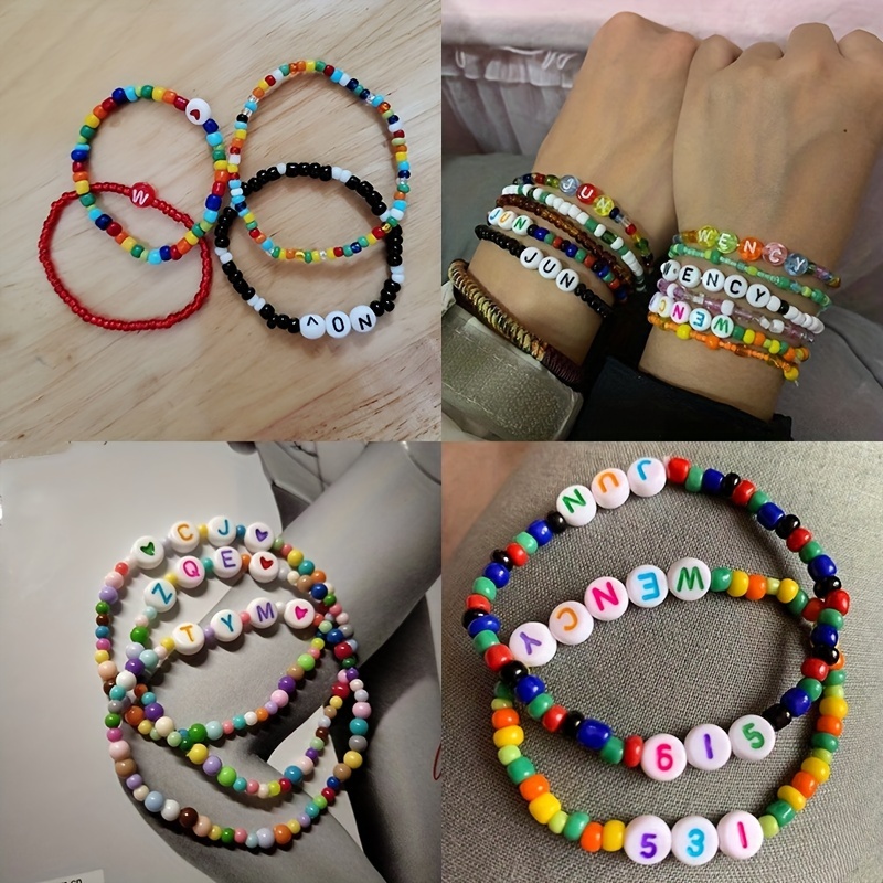 Handmade Diy Beads Beads For Bracelets Necklaces Earrings - Temu