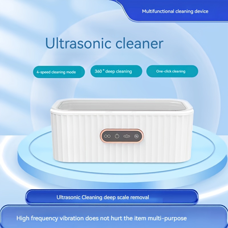 Appareil de nettoyage de lunettes à ultrasons: appareil de nettoyage de  lunettes 350ml 47KHz nettoyeur à ultrasons, Appareil de nettoyage à  ultrasons